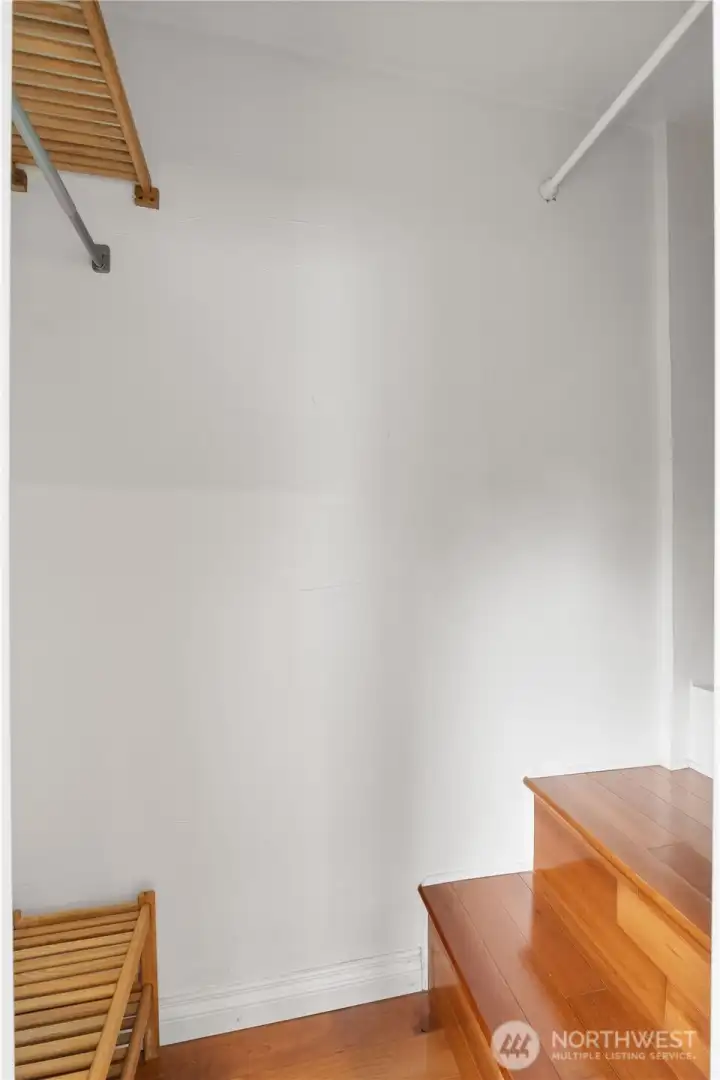 Master Bedroom closet.