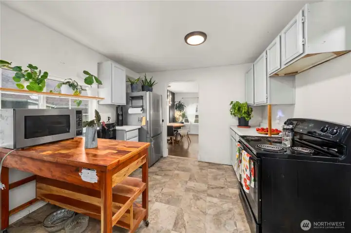 Great spaces to prep food on Updated fridge