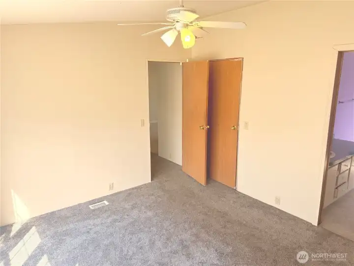 Ceiling Fans + Large windows