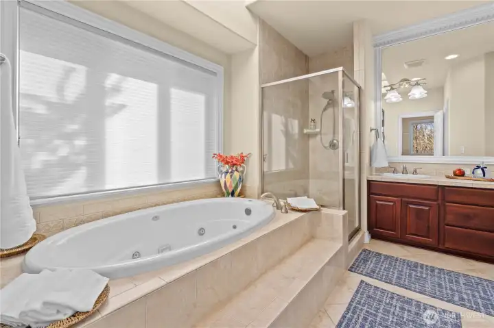 Come relax in your jetted tub and melt the cares away