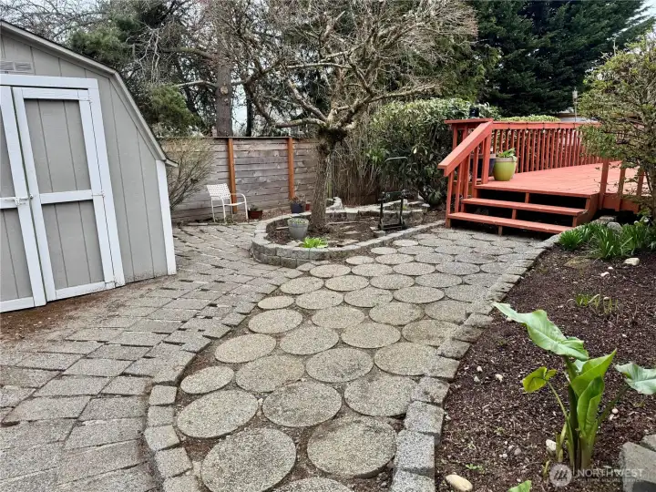 Shed is perfect to store all your outdoor/garden needs!