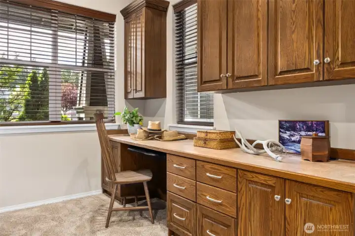 Views in office out to front