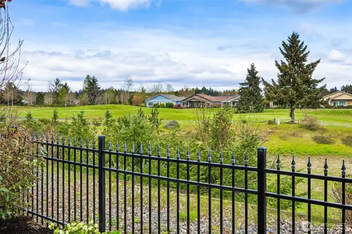 Views of golf course