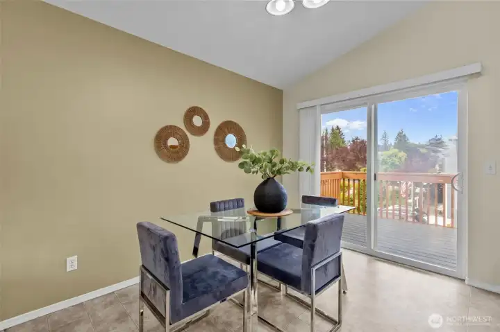 Entertain both inside and out