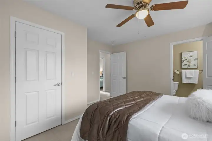 En-suite off the primary bedroom