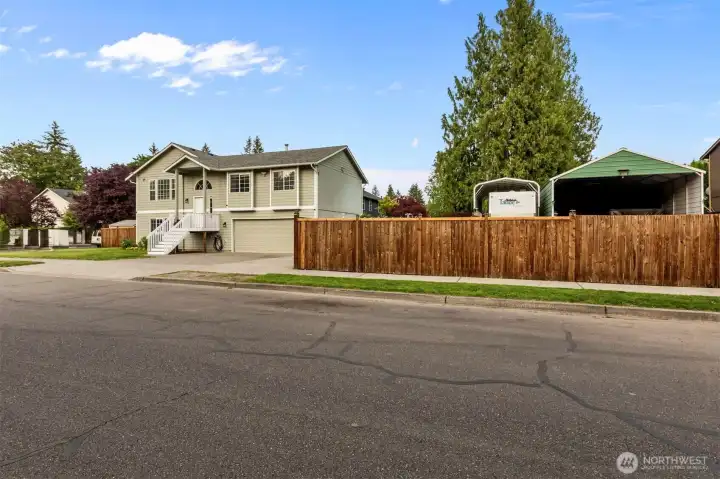 Property is fully fenced