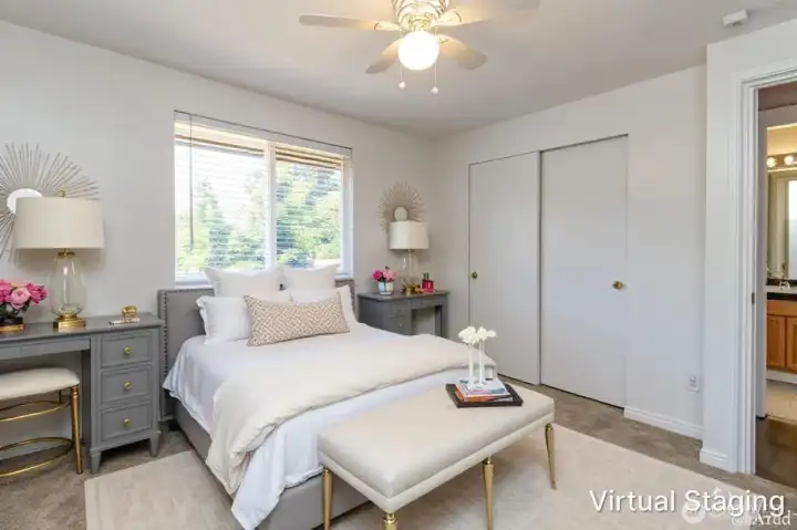 Bedroom 2 Virtually Staged
