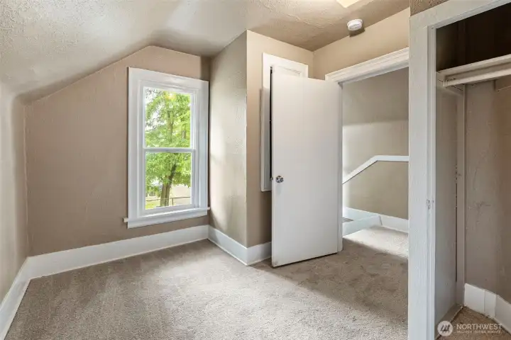 Third bedroom or possibly office. Third bedroom or possibly office.