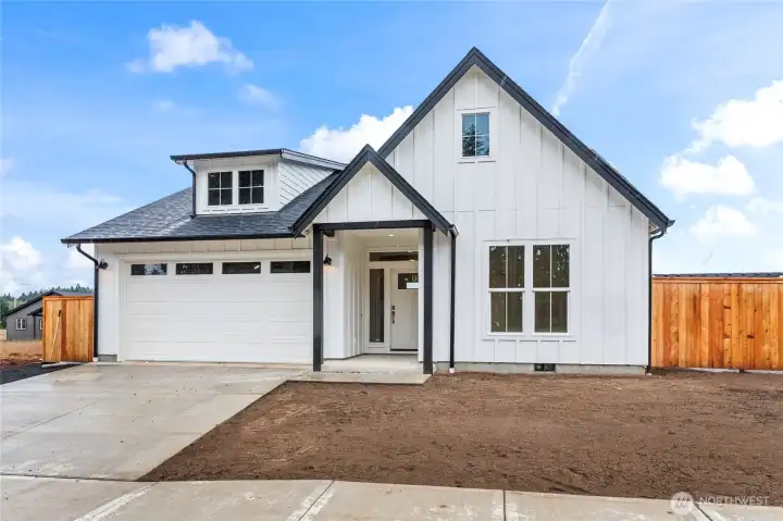 This is a newly completed Plan 1378. Photo is used as reference.