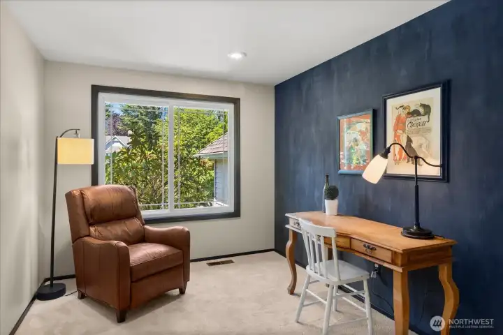 main floor office or 4th bdrm