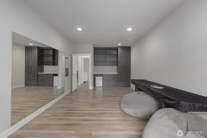 Downstairs bonus room
