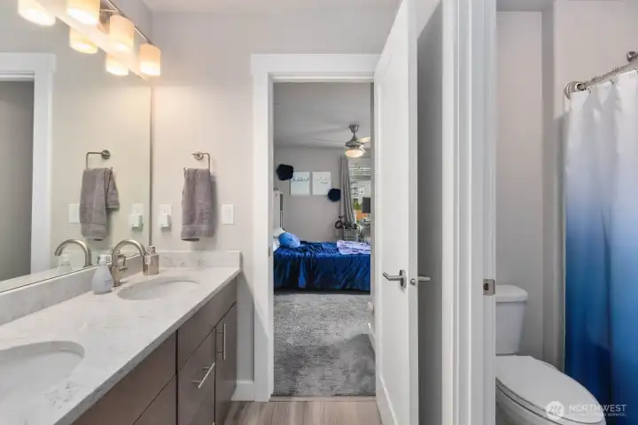 Jack & Jill bathroom