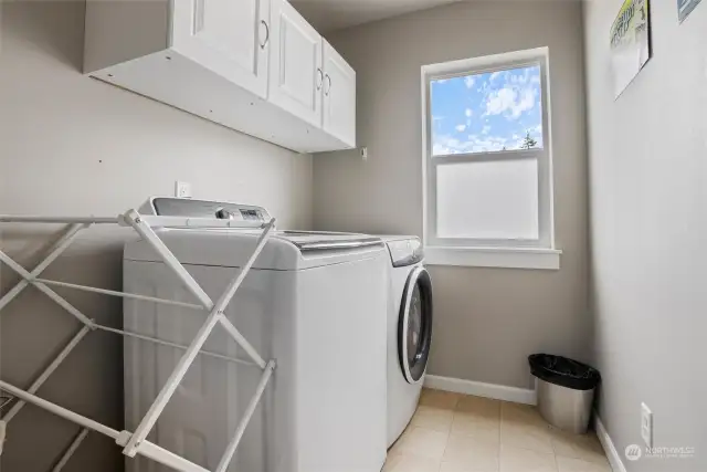 Large laundry room