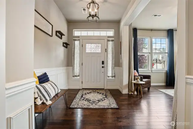 Large open entry way