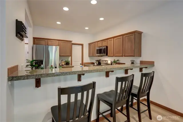 Breakfast bar