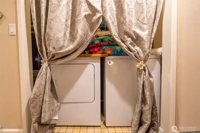 In-unit washer and dryer