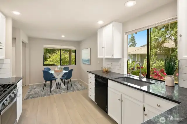 Elegantly remodeled Kitchen