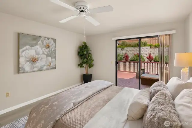 Spacious and private owner's suite