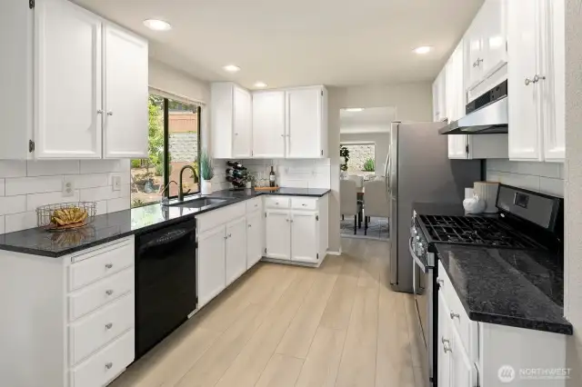 Elegantly remodeled Kitchen