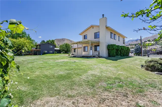 Rear of house from back yard