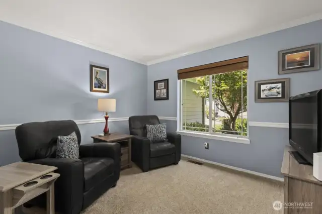 Need a quiet spot to work or create? The main floor office, framed by French doors, offers just the right space.