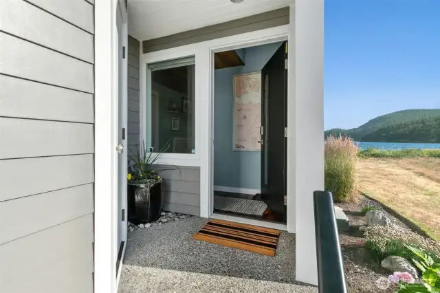 Here is your own, private front door. Come on in!