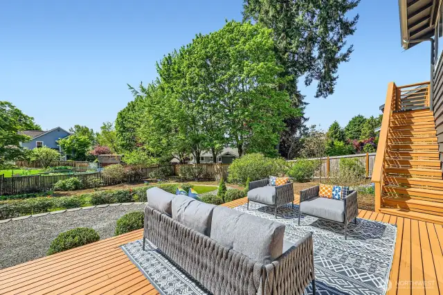 So many options to sit back and enjoy your home.