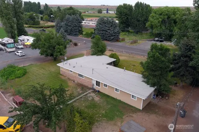 Overhead of the home