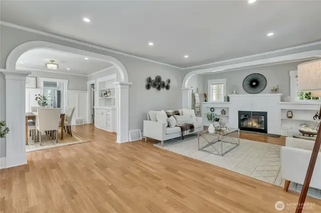Open floor plan