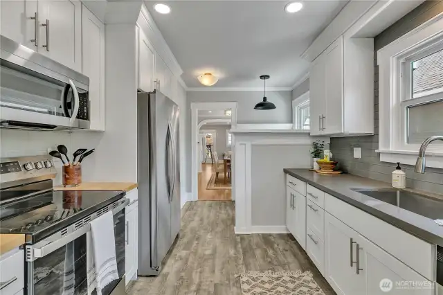 upstairs kitchen