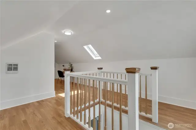 Upstairs area