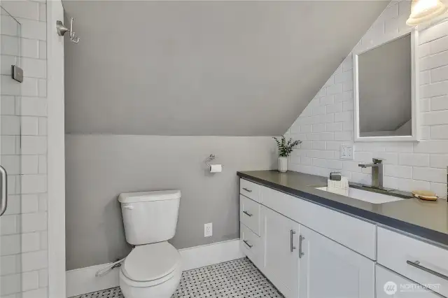 upstairs bathroom