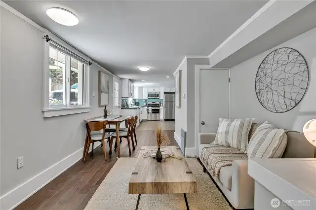 downstairs MIL or rec room