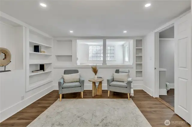 Sitting are and loft off 5th bedroom/primary