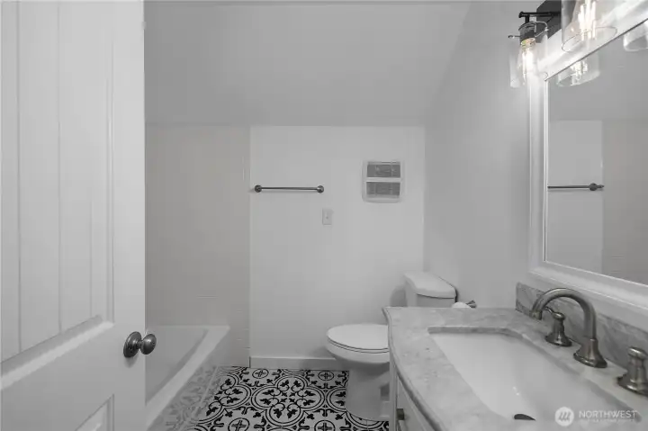 Upstairs bathroom