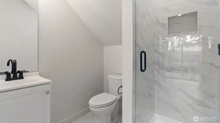 Three Quarter Bathroom.