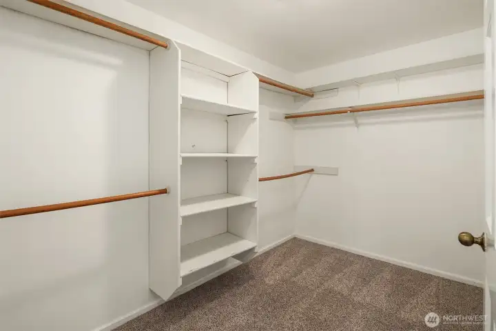 Huge walk-in closet