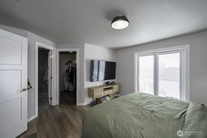 Walk in closet and Primary bath