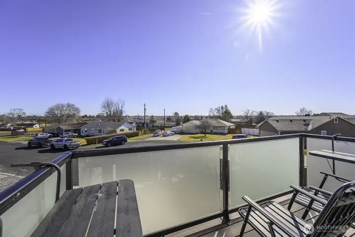 Balcony off of Primary Bedroom