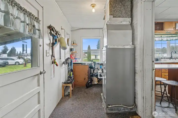 Back entryway