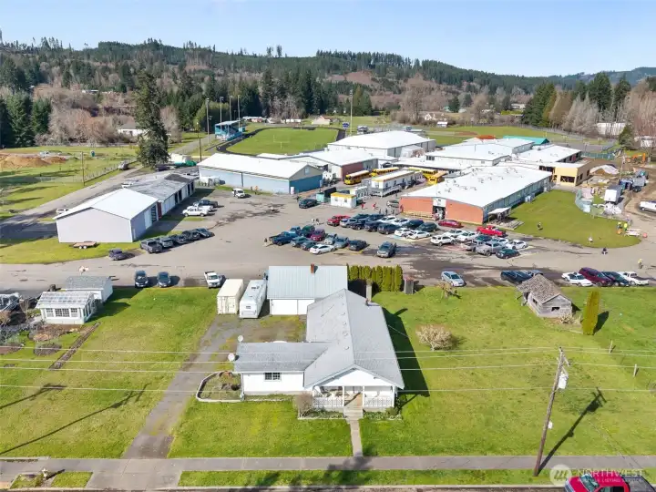 Overview, 3 lots - North, middle (with home), South