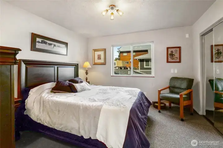 Main floor bedroom