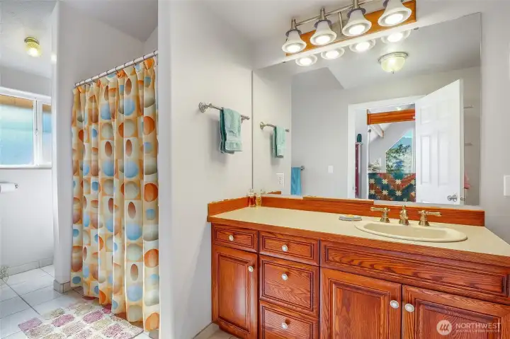 Upstairs bathroom