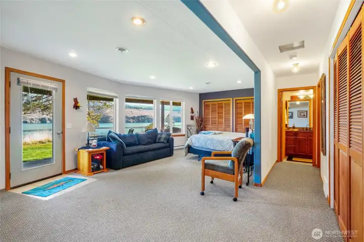 Lower level bedroom