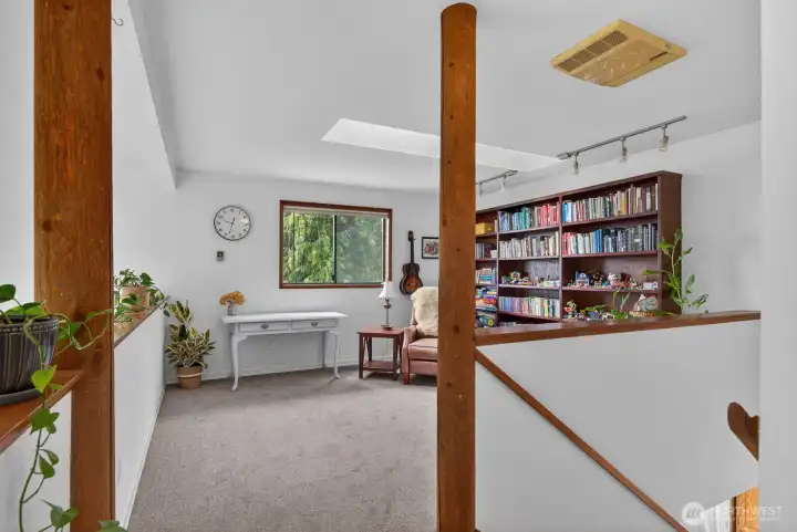 Upper loft adjacent to Primary suite...