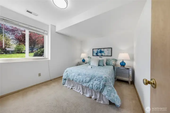 Bedroom #1 on lower level.