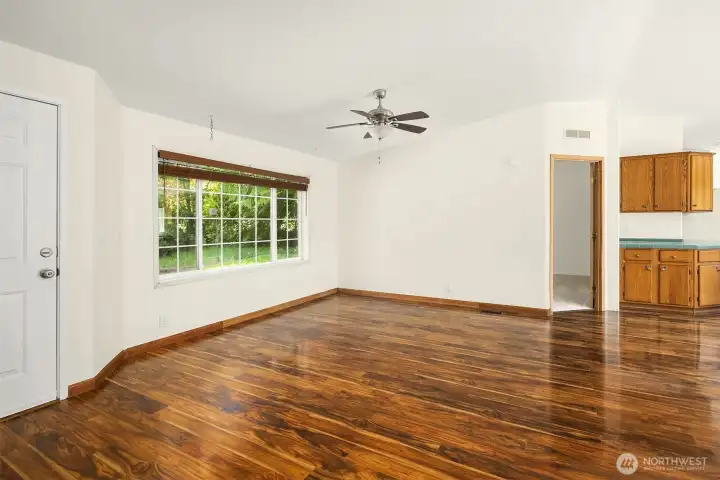 Living room of main entry