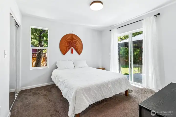 Primary Bedroom with Patio Access