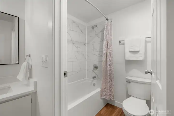Primary bathroom.