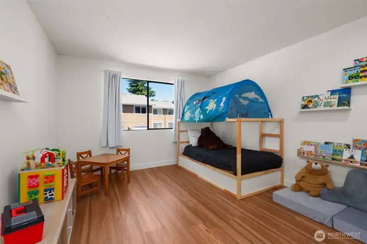 Generous sized 3rd bedroom.